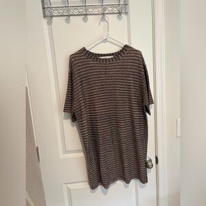 Zara Black and White Midi Dress